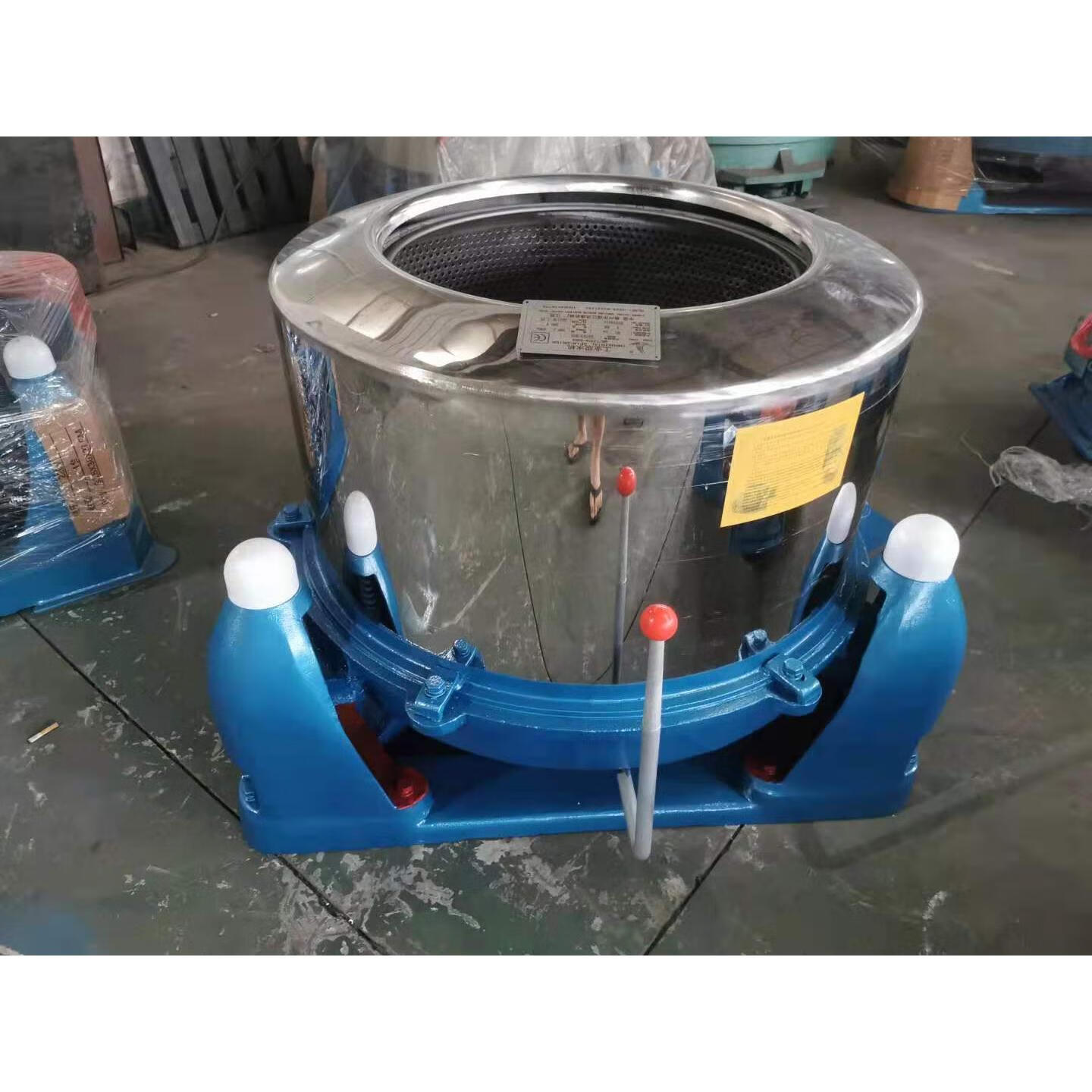 工业离心脱水机大容量不锈钢蔬菜淀粉铁屑五金螺丝离心甩干机 30kg