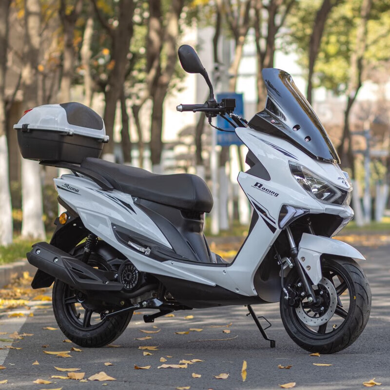 智询全新路虎踏板摩托车150cc国四电喷山地越野男女士燃油整车可上牌