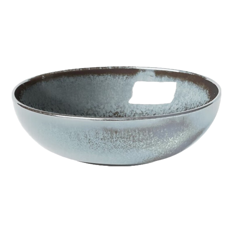 德國唯寶（Villeroy&Boch）Lave系列 進口盤子 創(chuàng)意西餐餐盤 個性家用不規(guī)則器型菜盤 碗 清澈藍 600ml