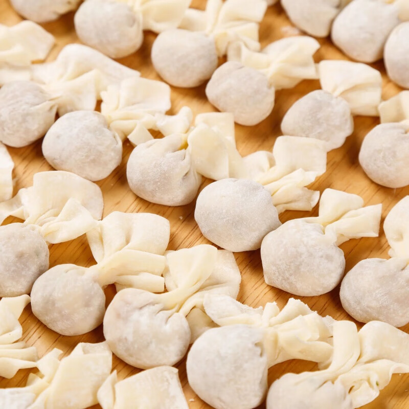 食品京营手工现包小金鱼馄饨云吞肉燕早餐半成品抄手鲜肉冷冻速食一