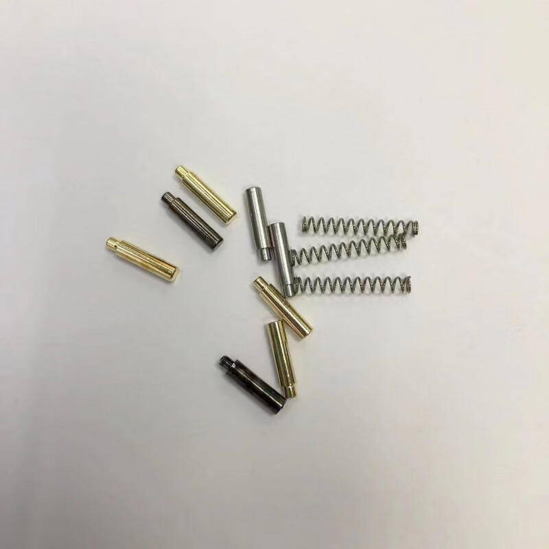 京噶適用原版菲拉格慕皮帶扣頭中間logo芯片配件腰帶螺絲零件維修3.5 彈簧_(請備注顏色)