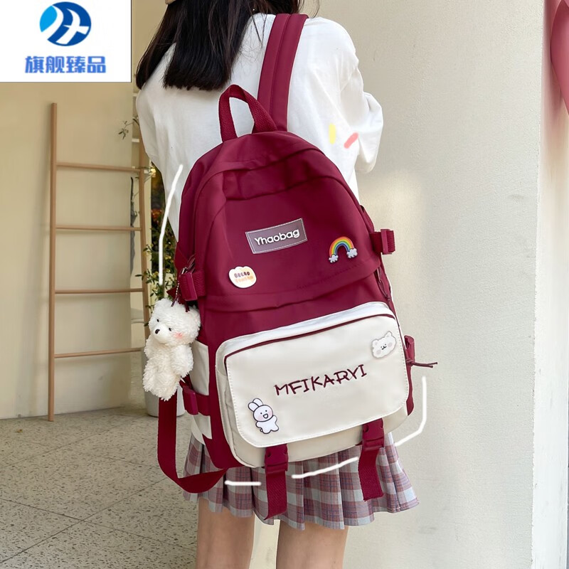 mzxm德国进口品质2023新款书包女韩版高中小学生初中生ins三到六年