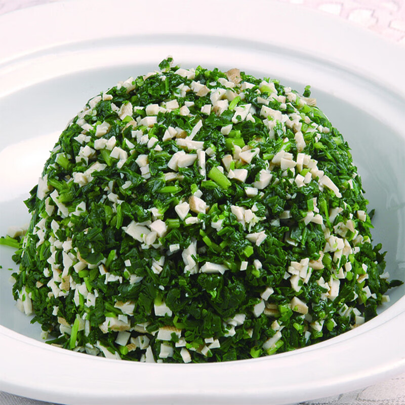 哺食旺凉拌马兰头野菜五香豆干冷冻即食香干小菜素食凉菜饭店食材冷盘