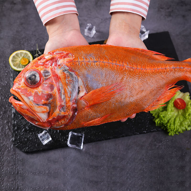 悦芳华 长寿鱼 新西兰船冻长寿鱼 橙鲷  深海海鲜 3-3.5斤每条 3斤装(1条) 新西兰深海长寿鱼