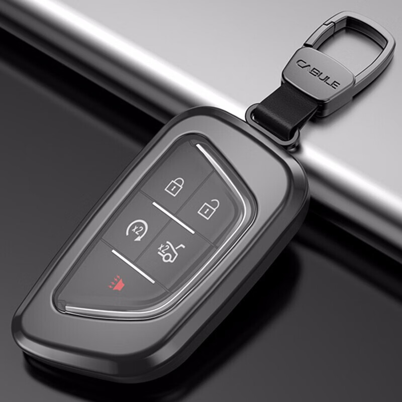 适用于全包金属 凯迪拉克ct5钥匙套 21年新款凯迪拉克ct4钥匙包 汽车