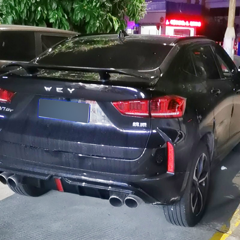 小(mi)生态通用适用于哈弗f7x改装尾翼长城vv7gt尾翼免打孔烤漆定风翼