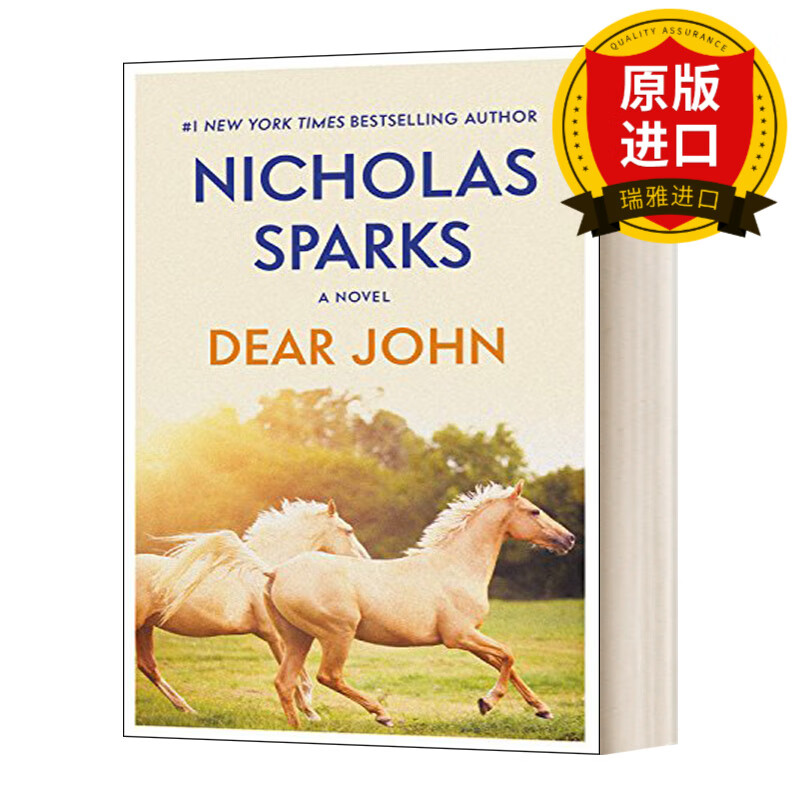 dear john 分手信 nicholas sparks 瑞雅进口原版