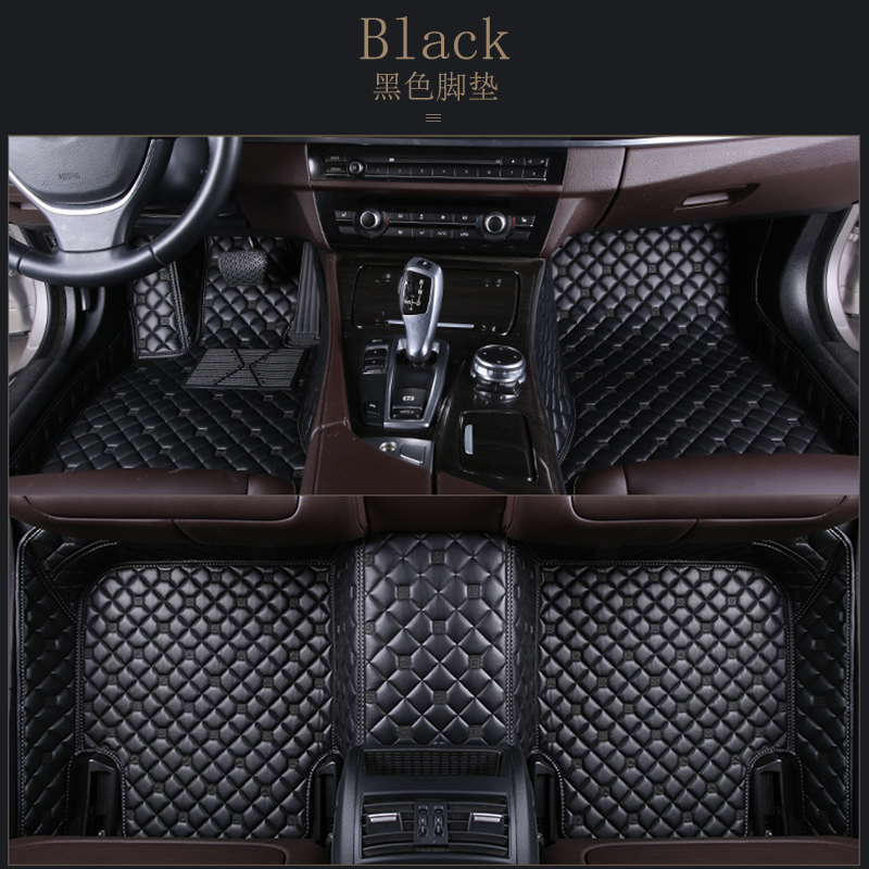 08-18款奥迪tt coupe/roadster 2座/4座 脚垫港版右舵/左舵 黑色黑线