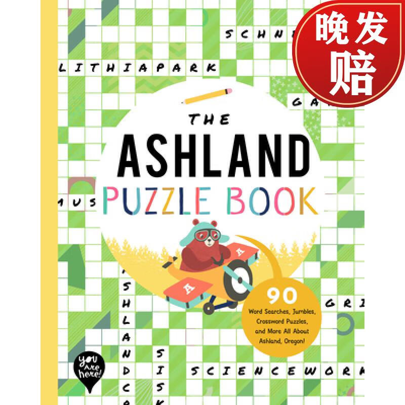 【4周达】the ashland puzzle book: 90 word searches, jumbles