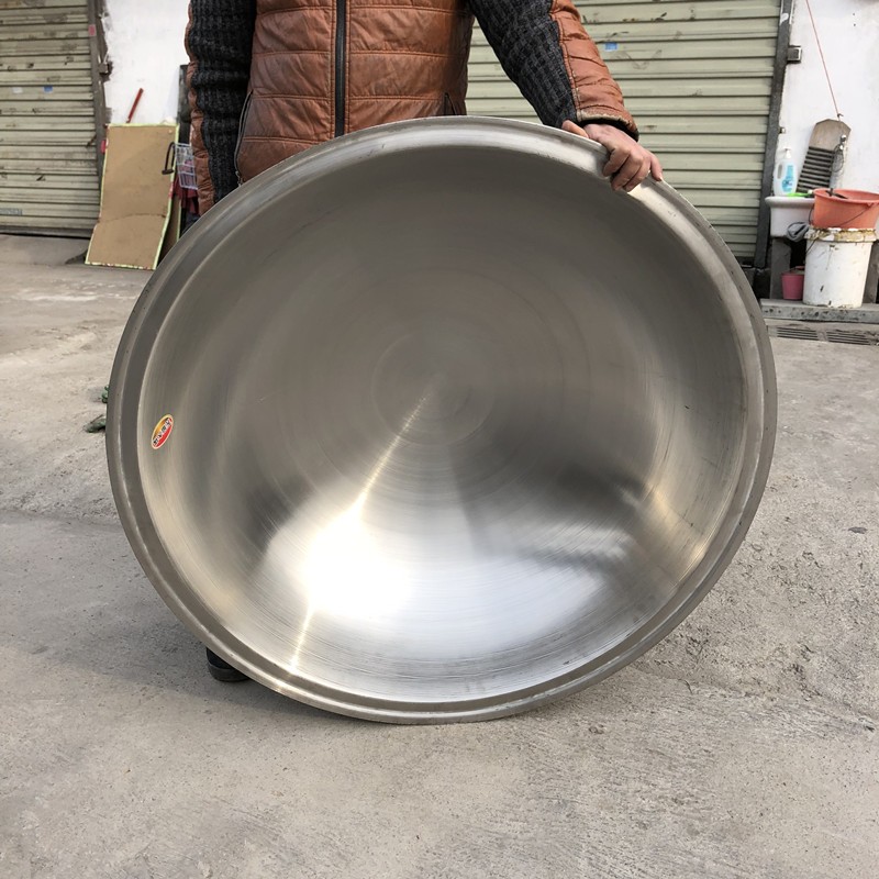 炖锅地锅 汤锅食堂饭店展会大锅 加厚72厘米不锈钢厚1