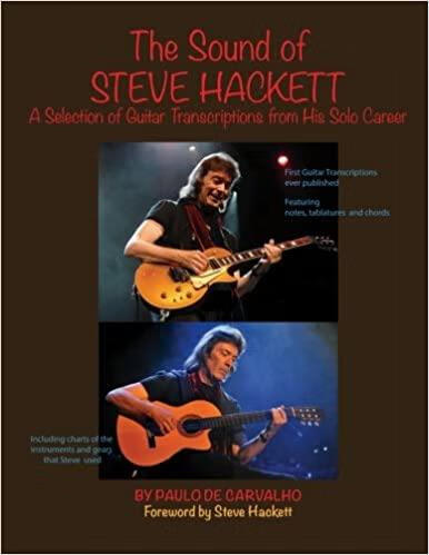 预订 the sound of steve hackett: a selection of guitar
