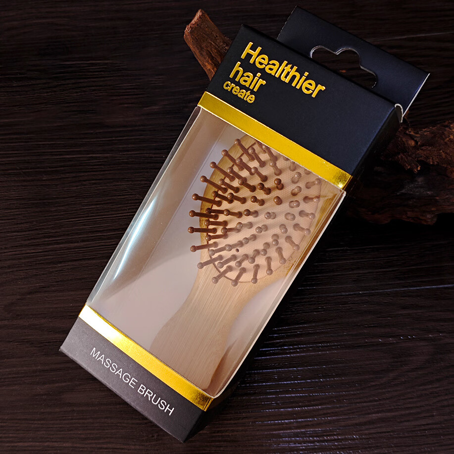 迷你小梳子学生便携梳女生专用可爱气垫梳随身带气囊按摩梳 迷你小梳子盒装