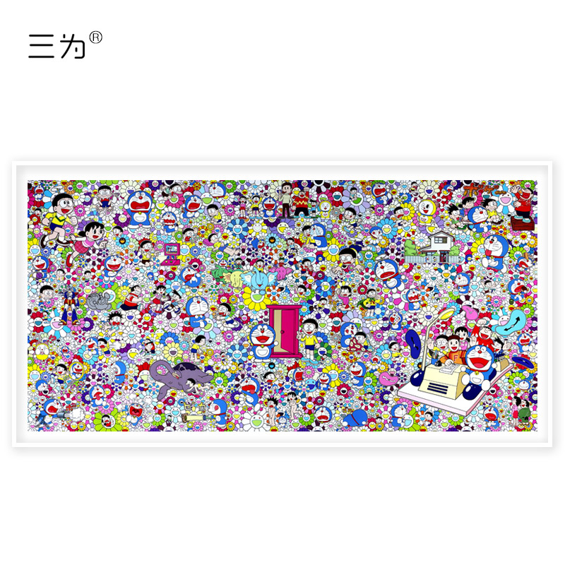 [胶印版画]村上隆《长任意门》亲签全球限量1000版画正品现货包邮