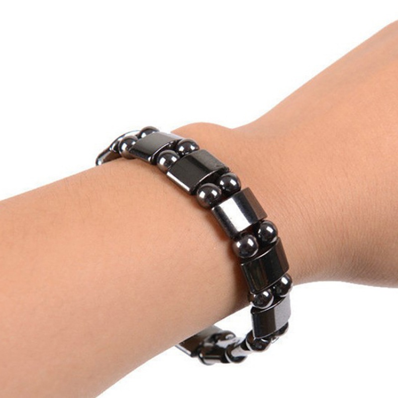 佐一生  zuoesen黑胆石手链男女款磁性磁石手串送老人送爸妈同事生日
