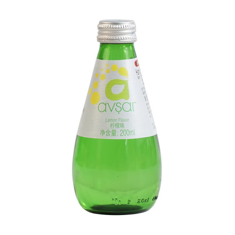 hamu气泡水柠檬味果味汽水饮料200ml高颜值玻璃瓶 hamu柠檬味*24瓶