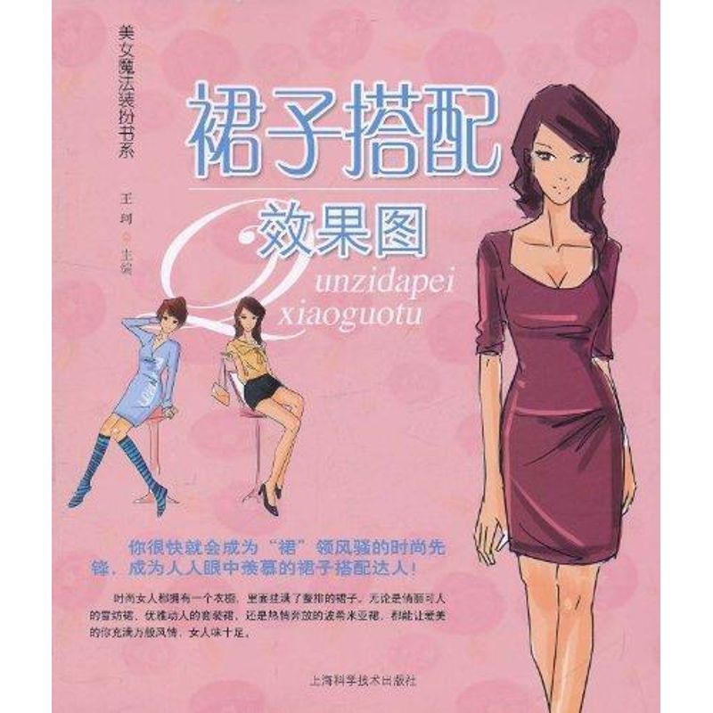 裙子搭配效果图 王珂 书籍