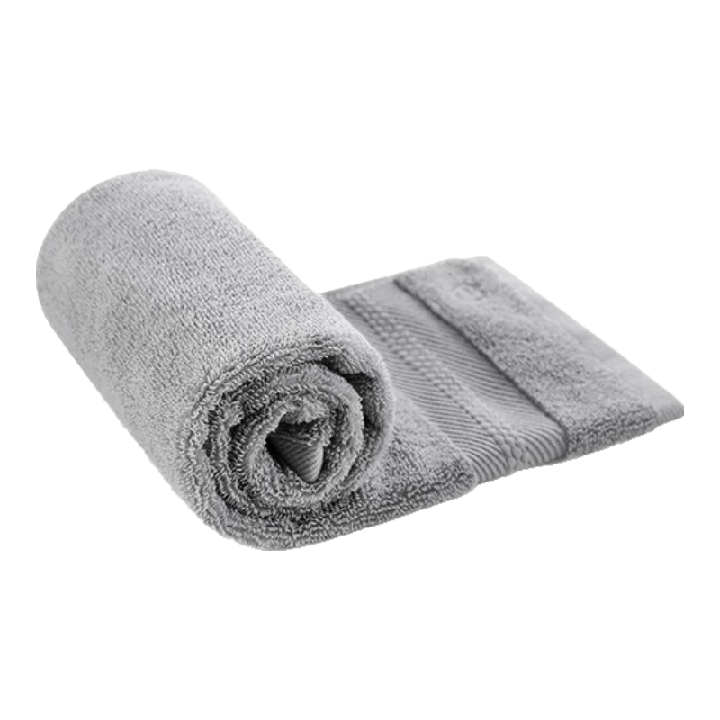 全棉时代毛巾纯棉洗脸家用吸水柔软速干男女士面巾时光灰32*70cm 