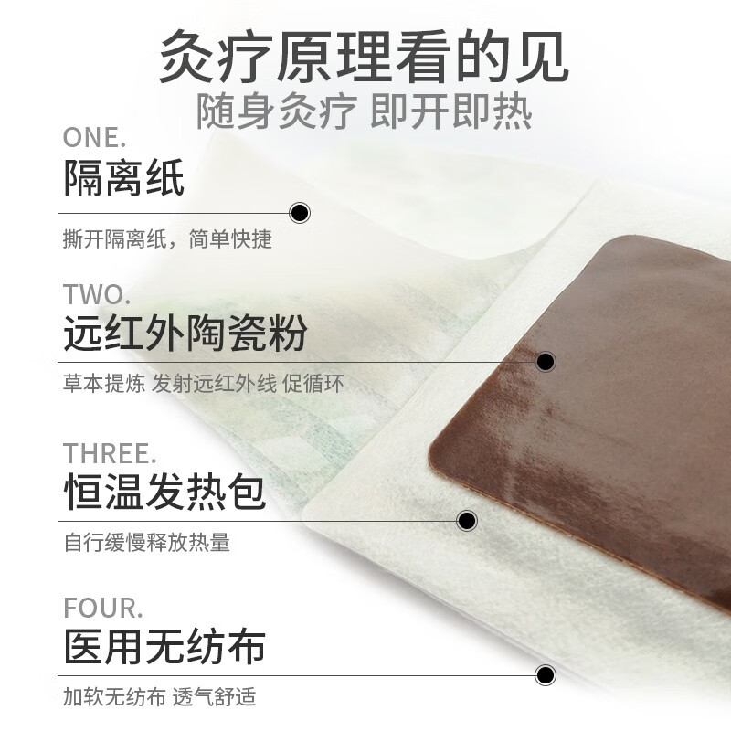 朱氏堂 自热贴肩周炎贴膏腰肌劳损颈椎病腰椎间盘突出风湿性关节舒筋缓解疼通发热敷包辅助治疗 ZST-D颈椎病 1盒