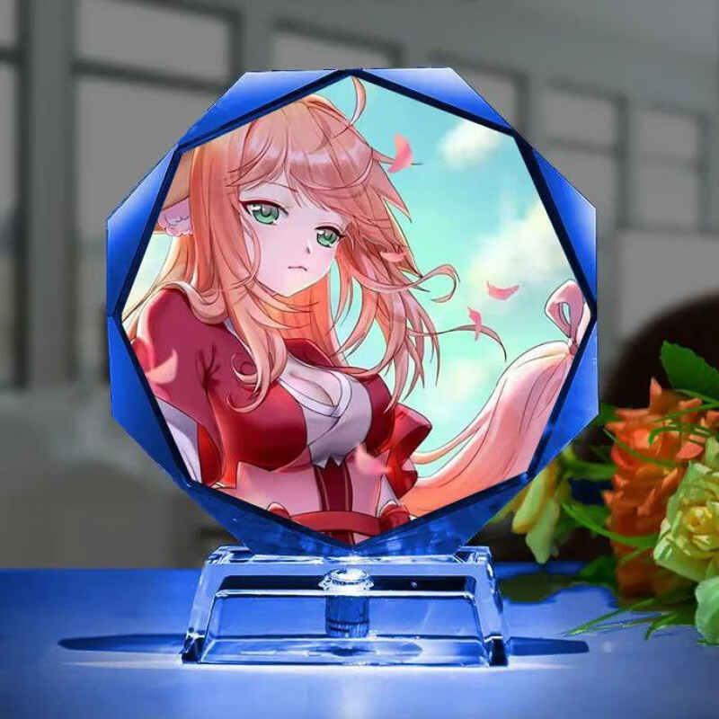 麦思伦涂山雅雅手办狐妖小红娘周边涂山苏苏男同学水晶摆件白月初模型