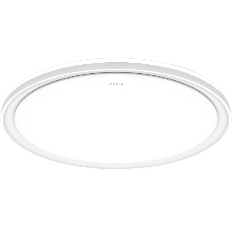 歐普（OPPLE）48瓦吸頂燈客廳臥室燈簡(jiǎn)約護眼智控調光LED燈具18㎡品見(jiàn)III包安裝