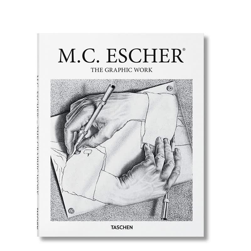【现货】TASCHEN塔森正版 M.C.ESCHER埃舍尔 手绘作品集绘画艺术画集 Basic Art原版进口画册图书籍官方正版德国品牌
