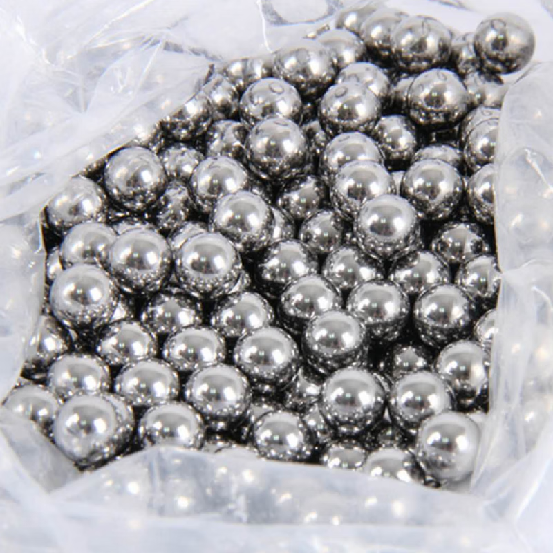 lzjv钢珠实心钢球弹弓钢珠8毫米弹珠6毫米滚珠8mm7mm刚珠8.