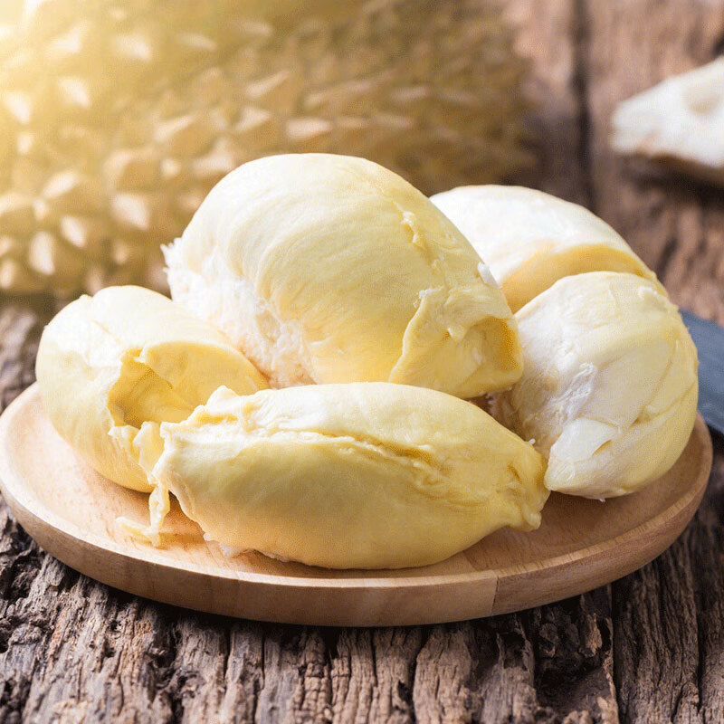 榴司令泰国金枕冷冻榴莲肉进口水果 泰国AAA冷冻榴莲肉400g*2袋