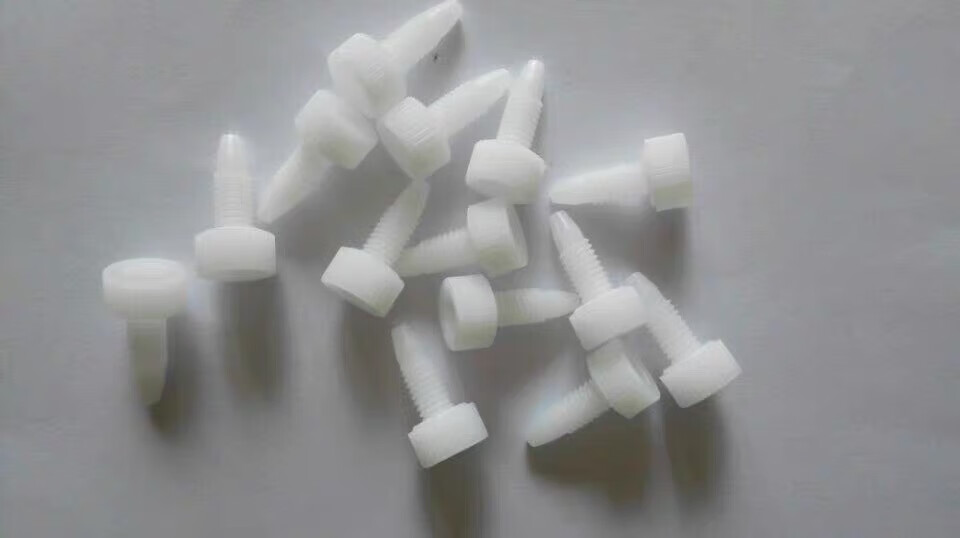 1/16液相色谱柱堵头pom堵头塑料死堵1/4-28堵头peek堵头厂家 1/16白色