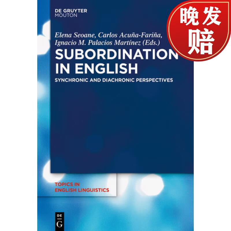 预订 subordination in english: synchronic and diachronic