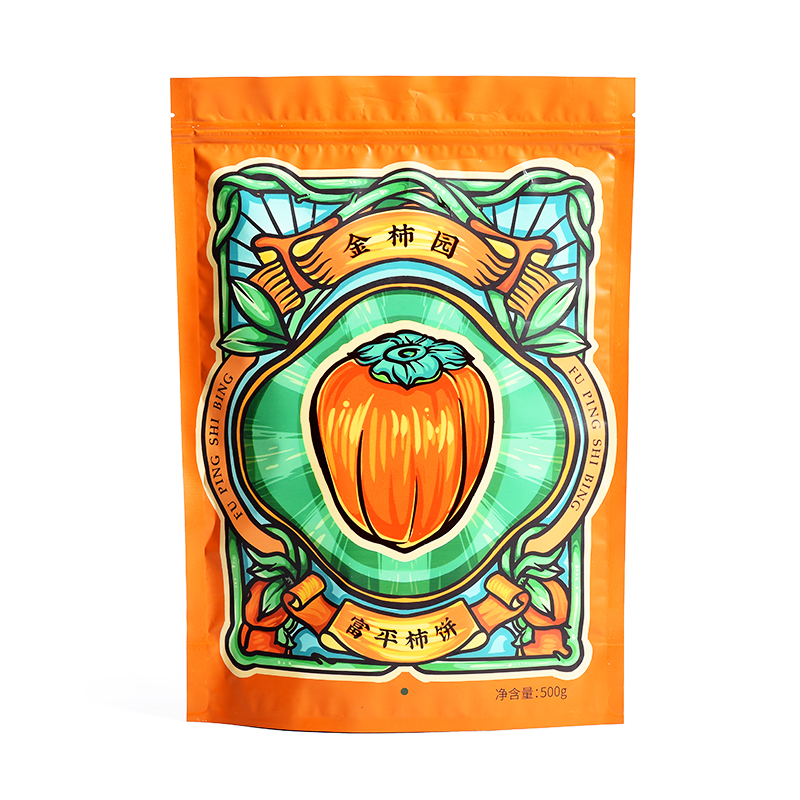 金哥玉妹【顺丰发货】陕西正宗富平吊柿饼 自然降霜吊饼柿子饼流心柿饼 精选中果5斤袋装