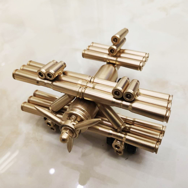 妙普乐 炮弹壳工艺品壳工艺品飞机坦克模型笔筒弹壳特色手工 件收藏