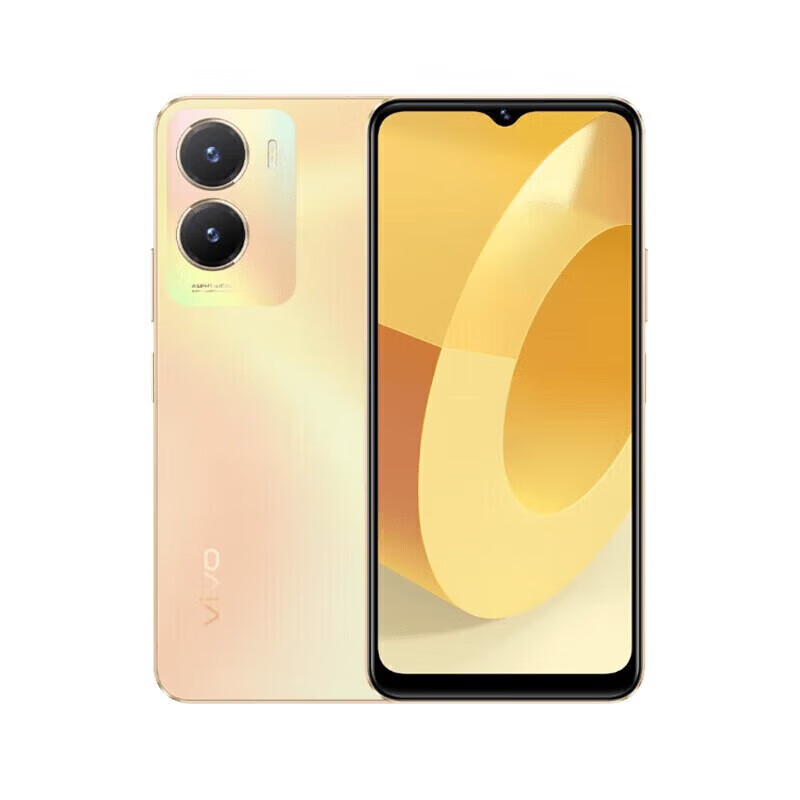VIVO Y35 5000mAh电池 闪耀外观 后置1300万影像系统 双模5G全网通 老人 学生 智能手机vivo y35 晨曦金  8GB+128GB