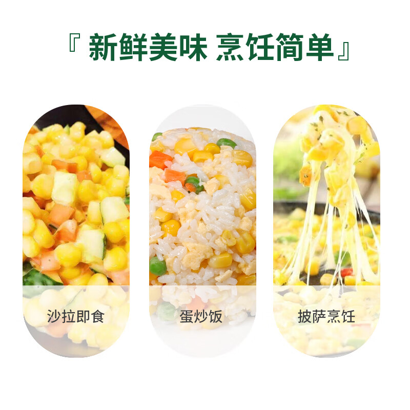 悅味紀 鮮凍什錦蔬菜500g 歐式雜菜 混合菜丁 新鮮冷凍蔬菜 方便菜速食 甜玉米粒500g