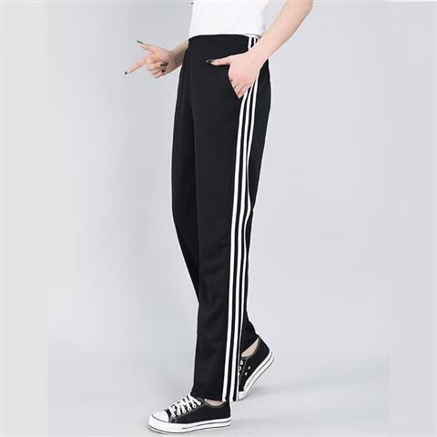 革代(gedai)校服裤子三条白杠男三道白杠校裤夏季薄春秋三道杠初高中