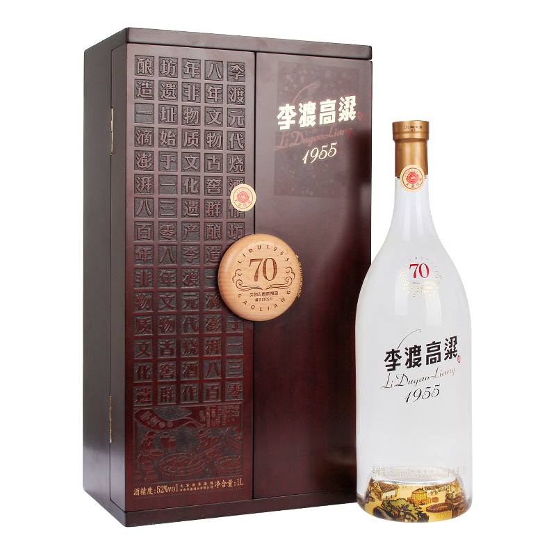 ��ɸ�����1955  52��Ԫ�����Ͱ׾� �����׾��ز� ����ʳ�� 52�� 1L 1ƿ ��70�������ƣ� ��ɸ���