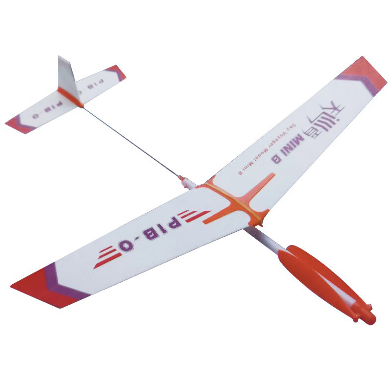 breaza小天巡者橡皮筋动力飞机航模拼装比赛专用橡筋飞机 小天巡者橡