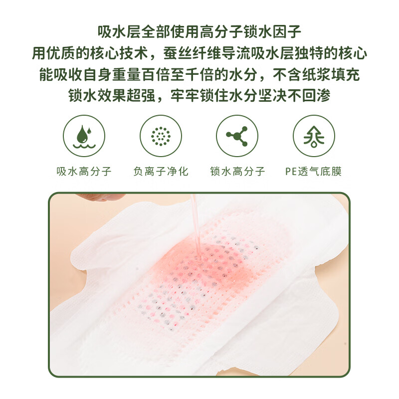 飞么有氧臻品复芯体量大夜用加高防侧漏抗菌卫生巾姨妈巾 夜用10包 290mm 60片