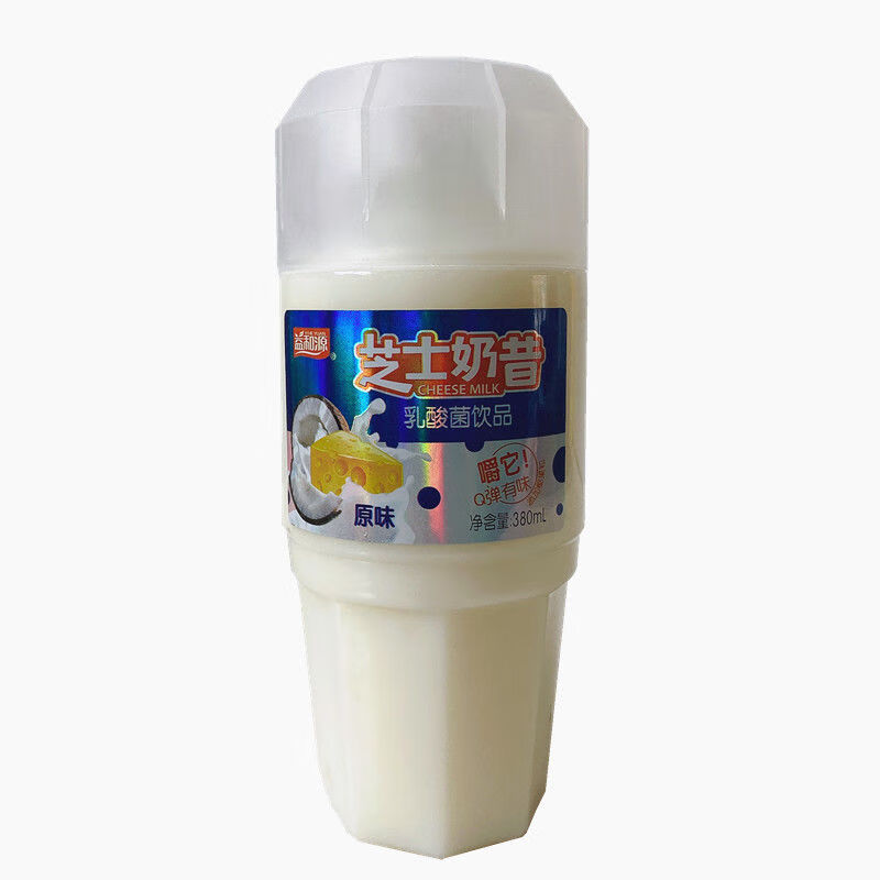 smvp益和源芝士奶昔饮料椰果肉奶昔乳酸菌饮品多种口味380ml整箱 原味