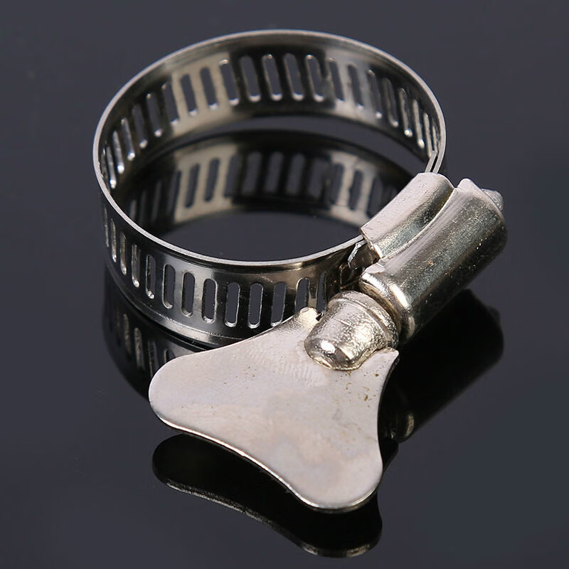 洗车水枪接头卡箍抱箍水管卡箍接头卡扣式304不锈钢卡箍接头卡子喉箍