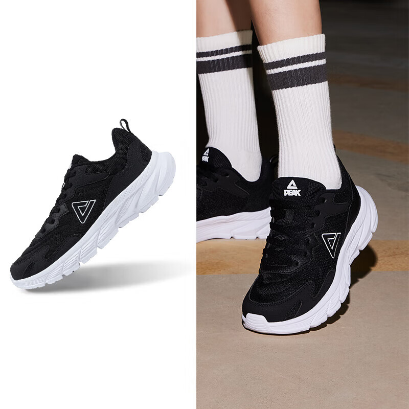 匹克(peak)运动鞋女鞋夏季新款透气休闲鞋子网面女款跑步鞋女er2317