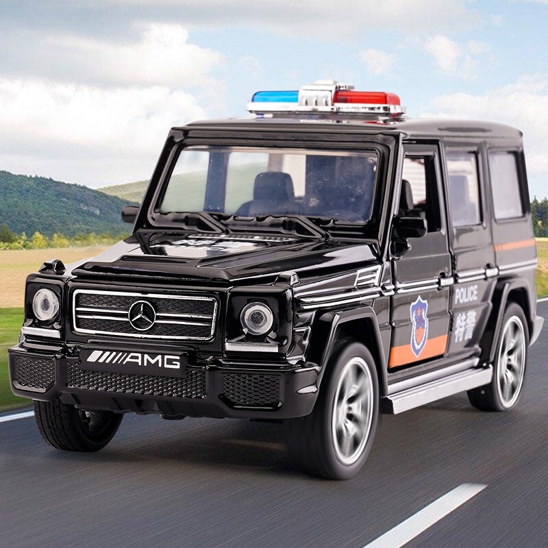 回力玩具车驰誉玩具汽车模型合金小汽车六一儿童节特警警车