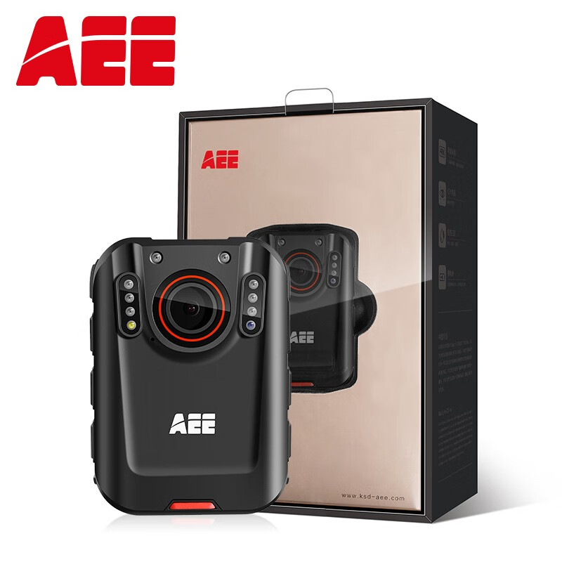 AEE DSJ-K1 执法记录仪高清夜视小型便携式随身胸前佩戴现场执法记录器仪 32G