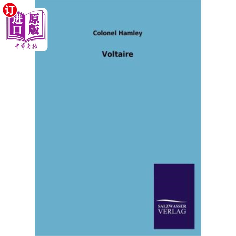 海外直订voltaire 伏尔泰