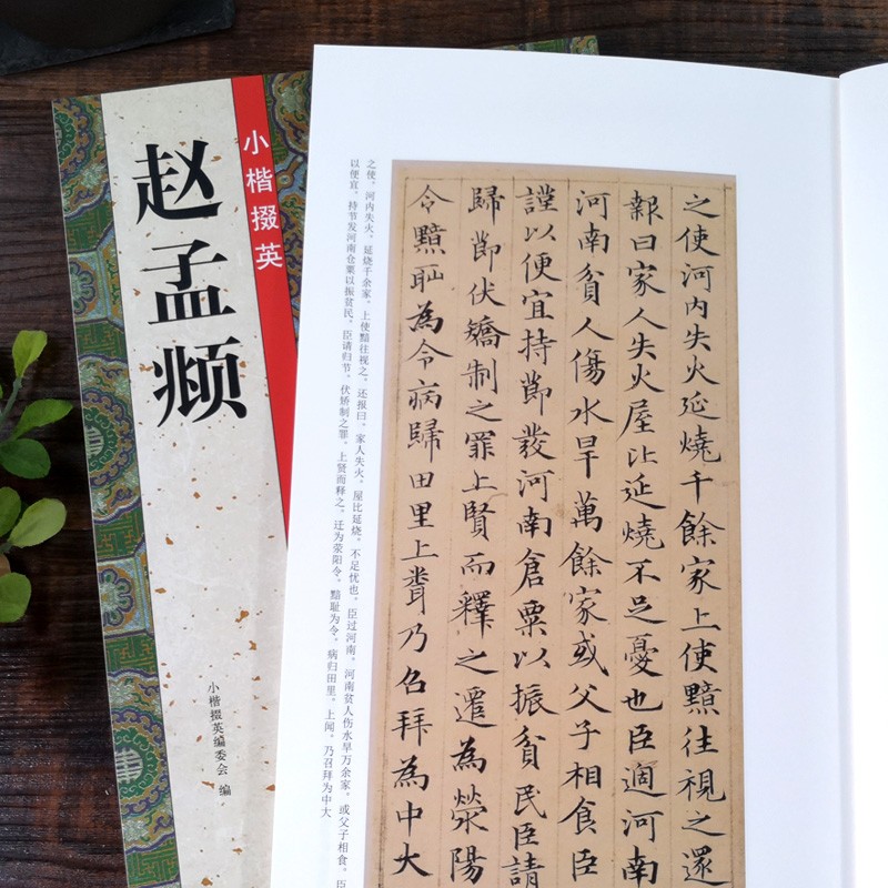 小楷掇英：赵孟頫 洛神赋+汉汲黯传+黄庭经+太上老君说常请静经+高大上洞玉经道德经 楷书毛笔字帖书籍浙江人民美术出版社图书籍