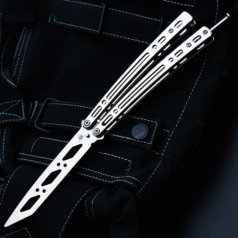 鬼爪(ghostcr awler)入门级蝴蝶甩手刀折叠练习叨训练耍刀户外防身