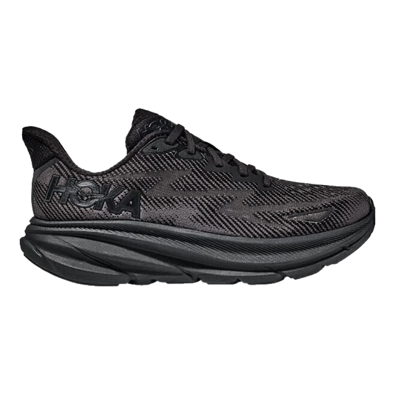 HOKA��Ů���＾������� 9�ܲ�ЬCLIFTON 9�������ʻ��� ��ɫ/��ɫ 36.5