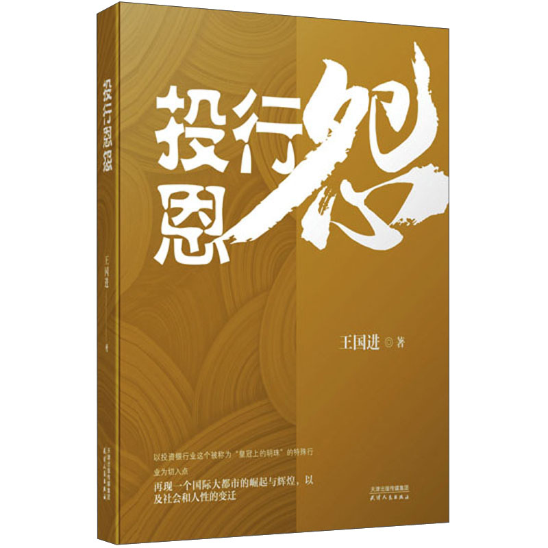 投行恩怨 9787201177281 天津人民 王国进