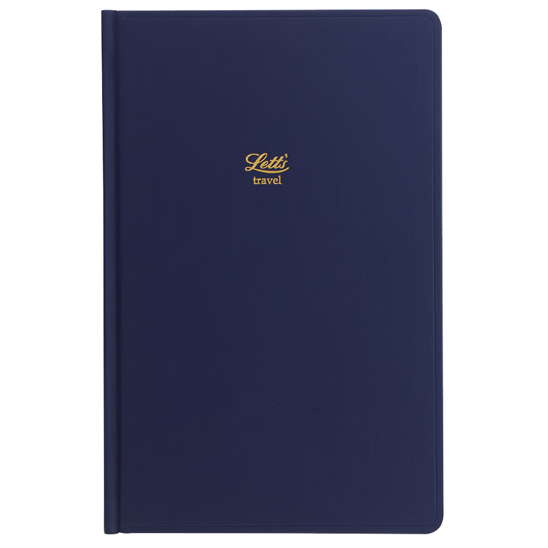 Filofax＆Letts聯(lián)名款英國進(jìn)口記事本ICON圖標(biāo)系列定頁筆記本中號海軍藍(lán)旅行內(nèi)頁本090155