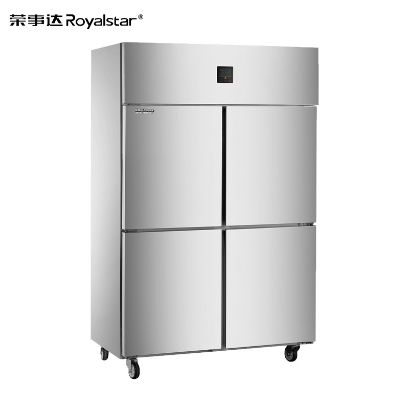 荣事达 Royalstar 四门冰箱风冷款 商用冰箱立式 冷藏冷冻单温厨房冰箱商用 CFD-40D4F