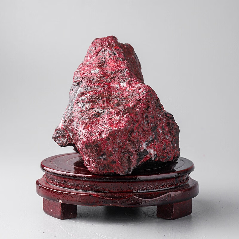 辰世原矿石朱砂摆件天然朱砂中式客厅玄关辰砂乔迁新居开业送礼装饰品